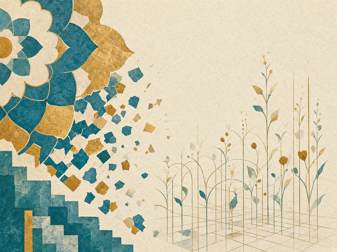 Iran abstract artwork