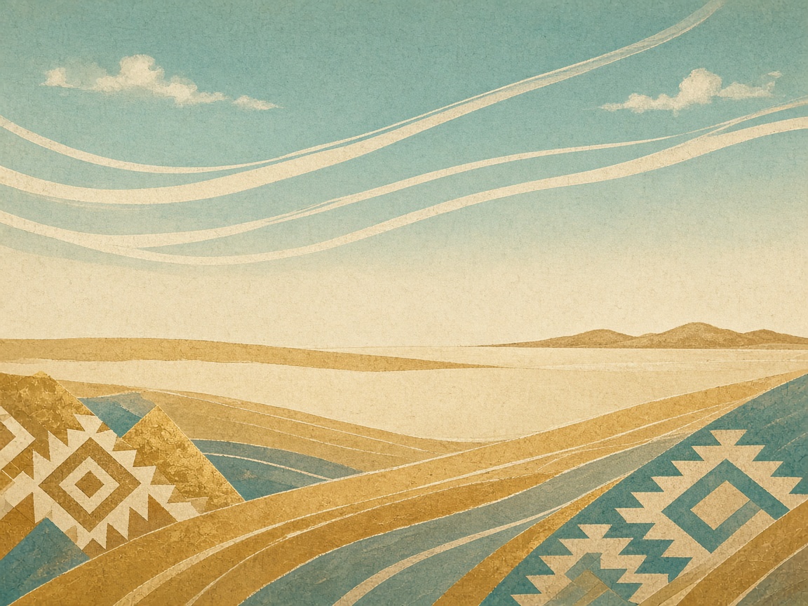 Kazakhstan abstract artwork